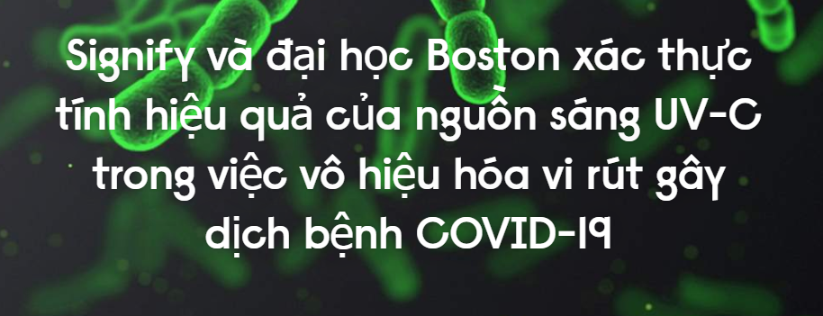 UV-C có thể giúp hạn chế sự lây lan của COVID-19