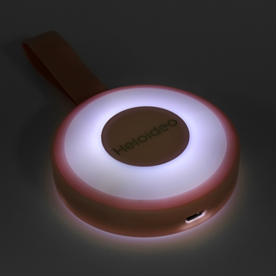 Pin sạc mini có đèn cảm ứng Heloideo
