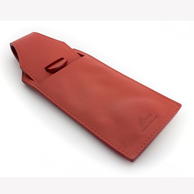 Thẻ đeo hành lý Luxe màu đỏ