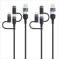 Cáp PD U62 USB +Type-C to Triple Head