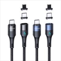 Cáp dữ liệu & sạc nhanh U66 Type-C To Lightning 20W+Type-C 60W PD