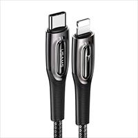 Cáp dữ liệu và sạc nhanh US-SJ496 Type-C To Lightning 20W PD --Dòng Raydan
