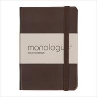 Sổ ghi chép Monologue Ruled Notebook A7/96L màu nâu