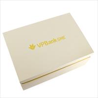 Vỏ hộp quà tặng bộ ly rượu đúc vàng 24K WW01 – VPBank SME