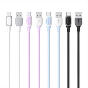 Cáp sạc nhanh Type-C 3A Bicolor Charging & Data Cable--Jelly Series USAMS