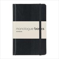 Sổ ghi chép Monologue Basic Notebook A6/80L màu đen