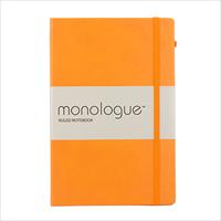Sổ ghi chép Monologue Ruled Notebook A5/96L màu cam