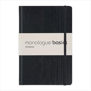 Sổ ghi chép Monologue Basic Notebook A5/80L màu đen