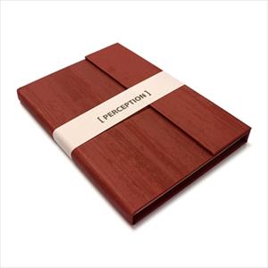 Sổ ghi chép PaperLuxe Magnetic Flap Notebook A6/96L màu đỏ